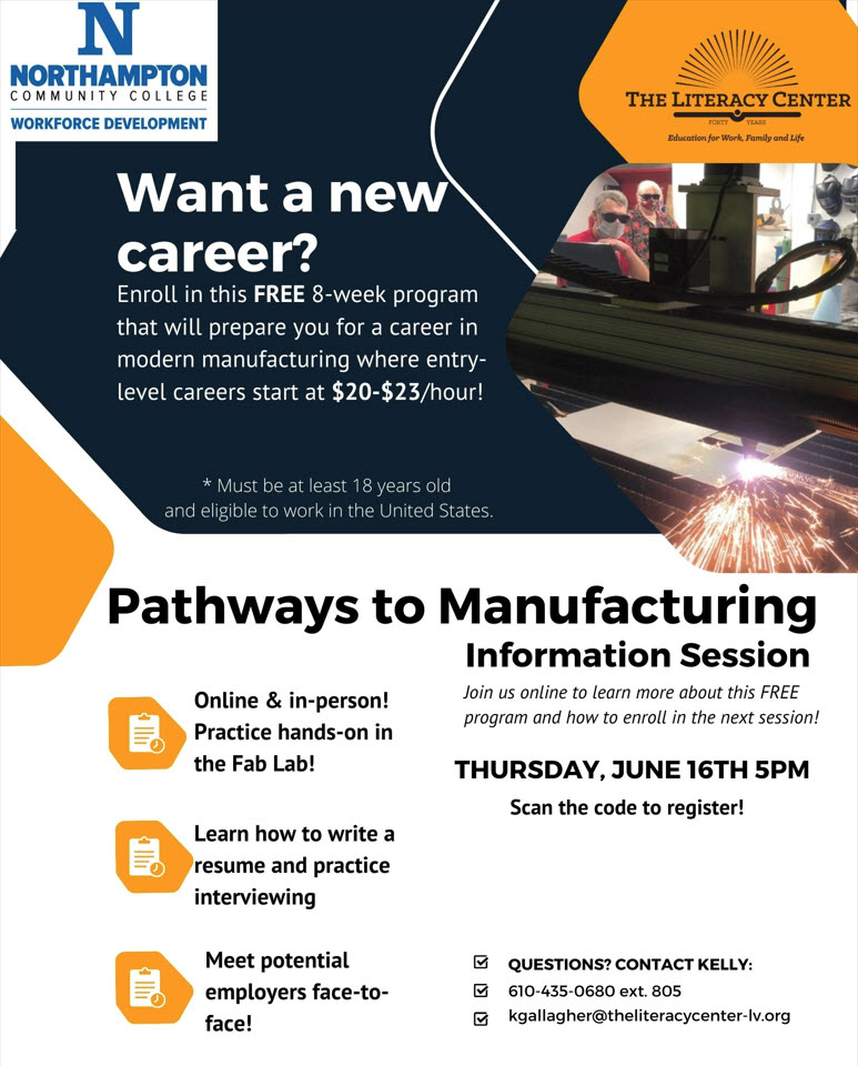 Pathways to Manufacturing Information Session