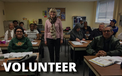 Adult Literacy Volunteer | The Literacy Center