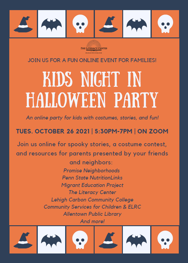 kids night halloween party